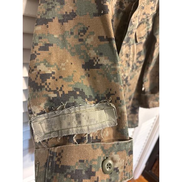 Jacket BDU Tru-Spec Medium Men Digital Camouflage 8415-01-390-8544-Used Cond. - Picture 5 of 9